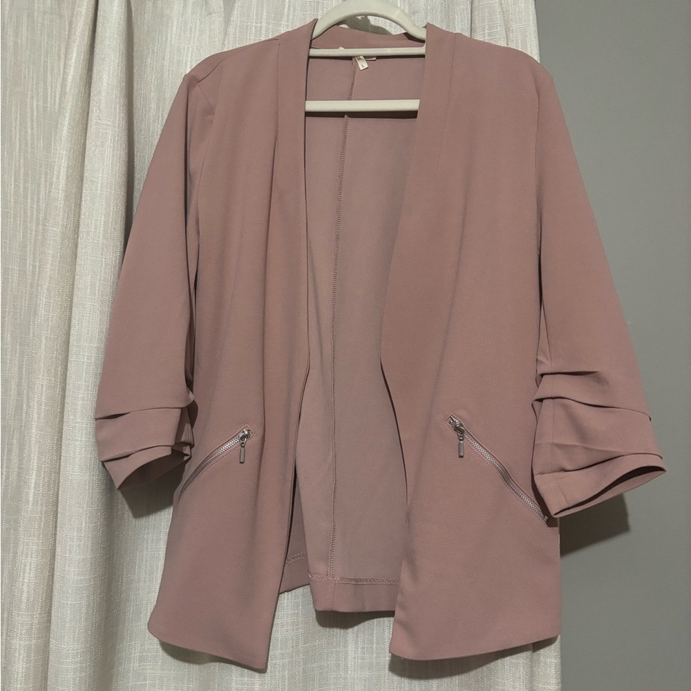 Dusty rose blazer